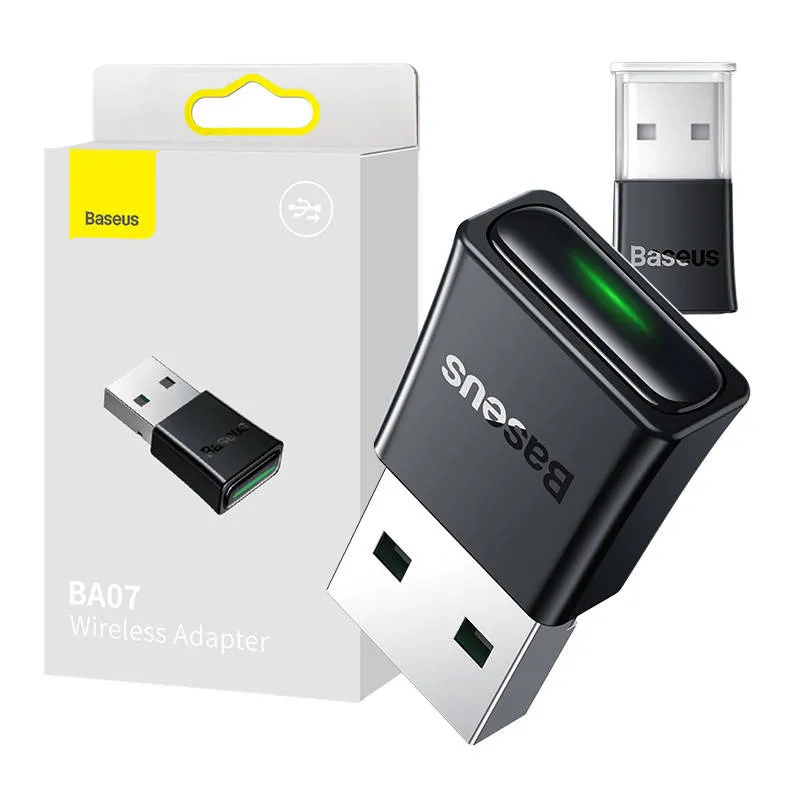 Baseus Black BA07 universaalne juhtmevaba adapter