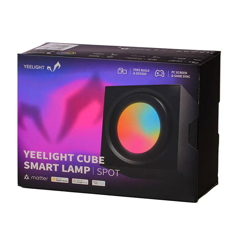 Yeelight Cube Light Nutikas Mängulamp Spot - Põhi universaalne