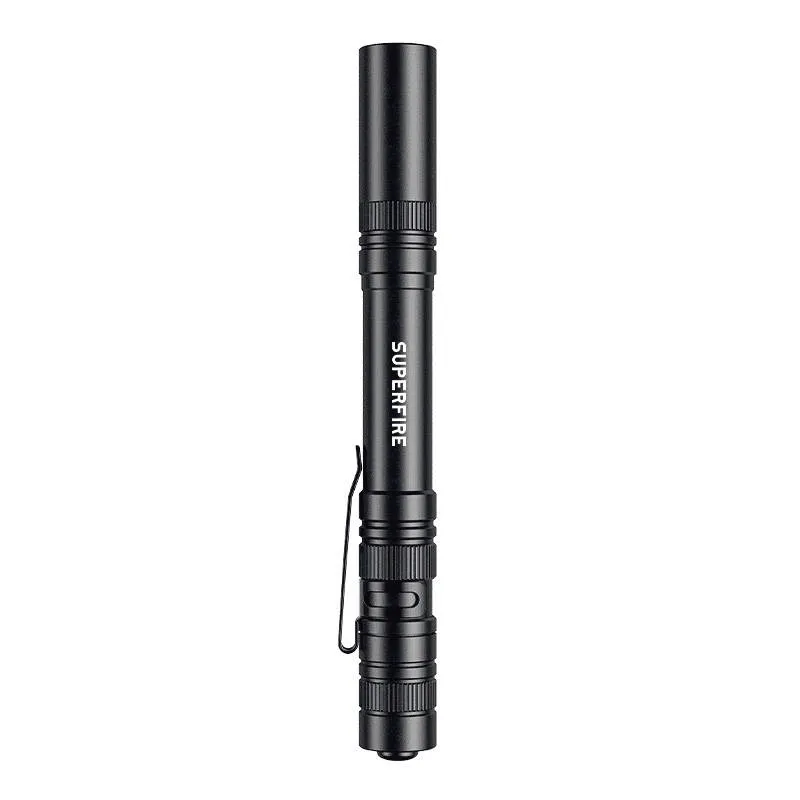 Superfire L28 taskulamp, 121 lm, 5W, 52 m, 5 režiimi universaalne
