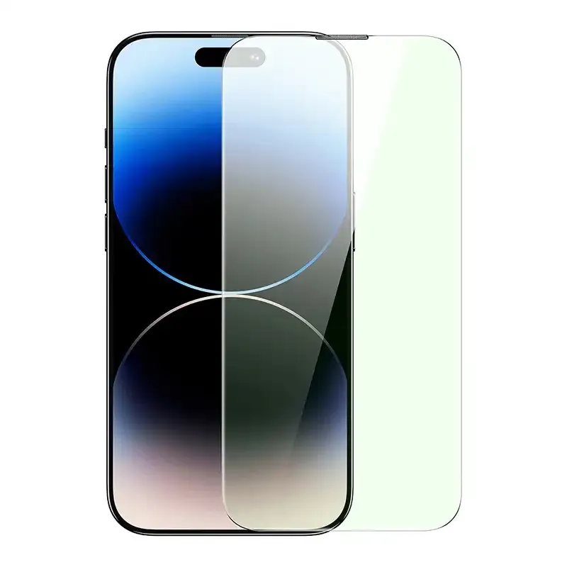 Temperedklaas silmade kaitsefiltriga Baseus Crystal Series iPhone 14 PRO universaalne