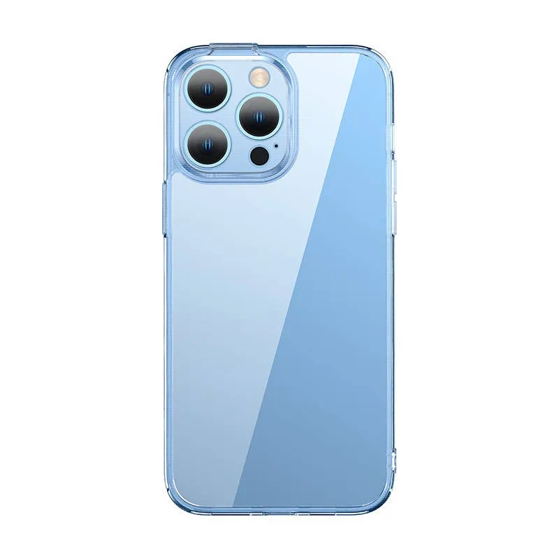 Baseus SuperCeramic Läbipaistev Klaasümbris ja karastatud klaas komplekt iPhone 14 Plus universaalne