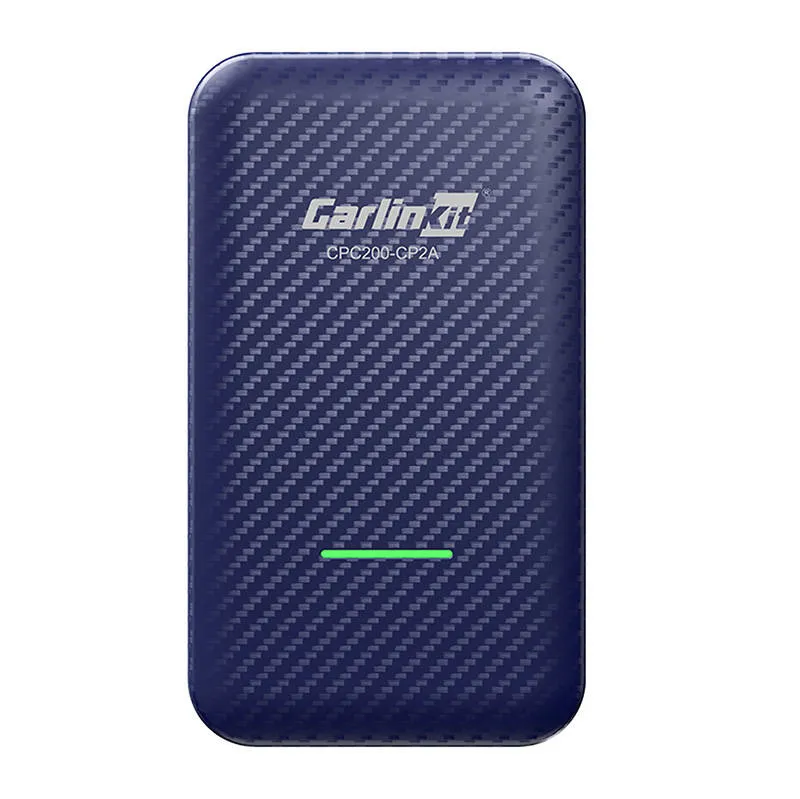 Carlinkit CP2A juhtmevaba adapter Apple Carplay/Android Auto (sinine) universaalne