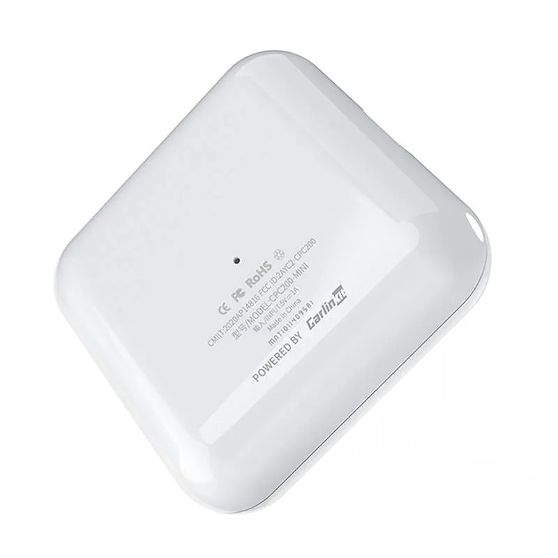 Carlinkit U2W MINI juhtmevaba adapter Apple Carplay (valge) universaalne