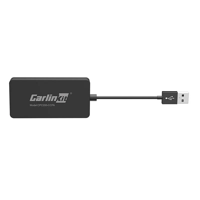 Carlinkit CCPA langaton sovitin Apple Carplay/Android Auto (musta) universaali