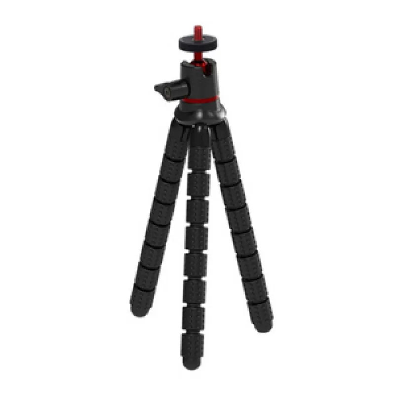 PULUZ paindlik statiiv koos kaugjuhtimispuldiga mobiiltelefonidele (Apple) ning spordikaameratele (DJI Action, GoPro, Insta360) – universaalne
