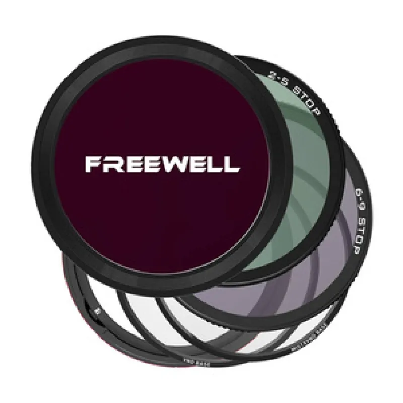 Freewell 82mm Magnetiline Muudetav ND filter-süsteem universaalne
