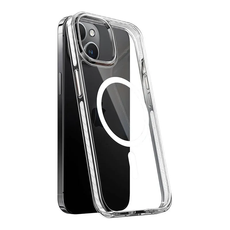 Torras telefonikott Sparka iPhone 15 jaoks (läbipaistev) universaalne
