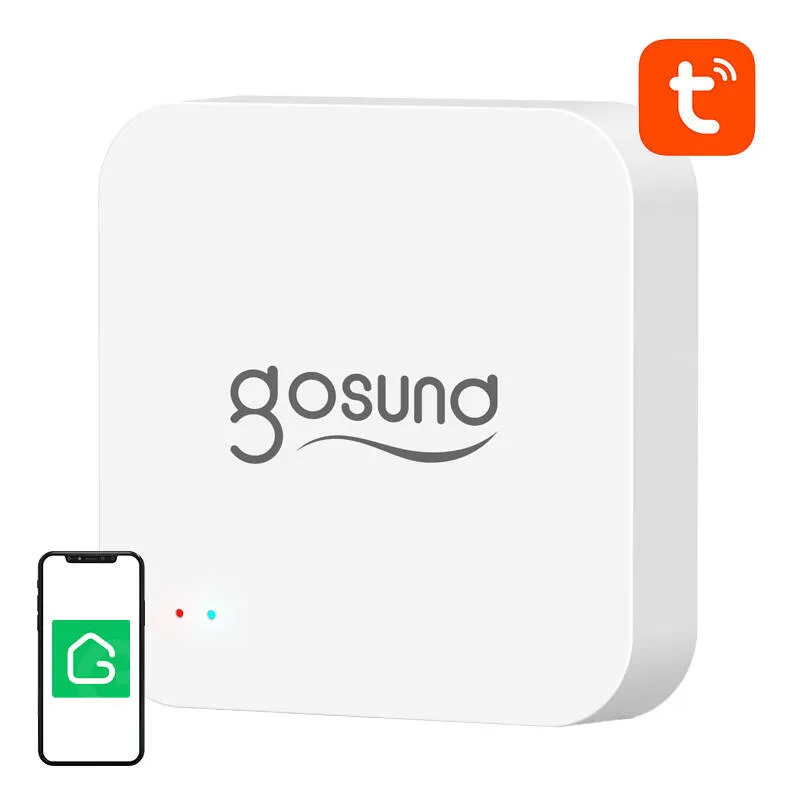 Smart Bluetooth BLE, WiFi Mesh Gateway koos Alarmiga Gosund G2 Tuya universaalne