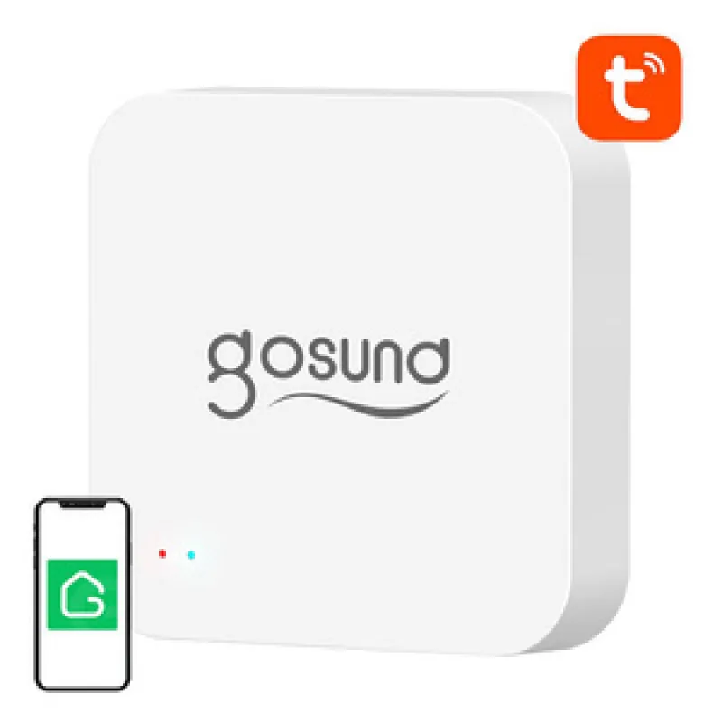 Smart Bluetooth BLE, WiFi Mesh Gateway koos Alarmiga Gosund G2 Tuya universaalne