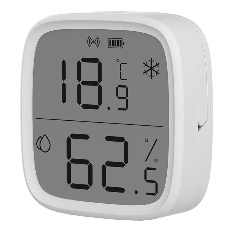 Smart Temperatuuri ja Niiskuse Sensor ZigBee LCD Sonoff SNZB-02D universaalne