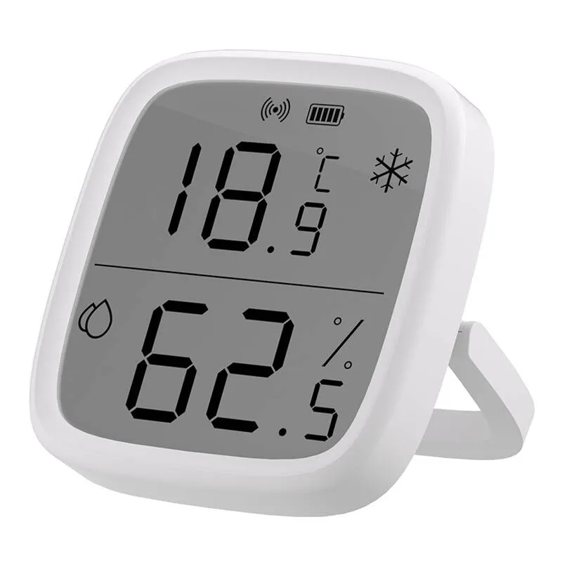 Smart Temperatuuri ja Niiskuse Sensor ZigBee LCD Sonoff SNZB-02D universaalne