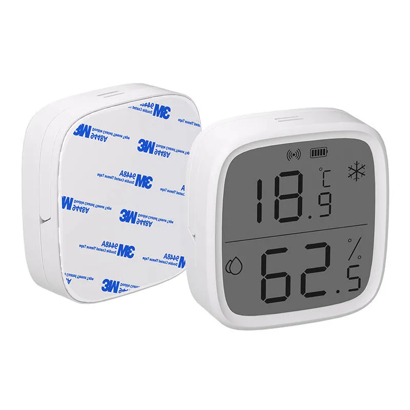 Smart Temperatuuri ja Niiskuse Sensor ZigBee LCD Sonoff SNZB-02D universaalne