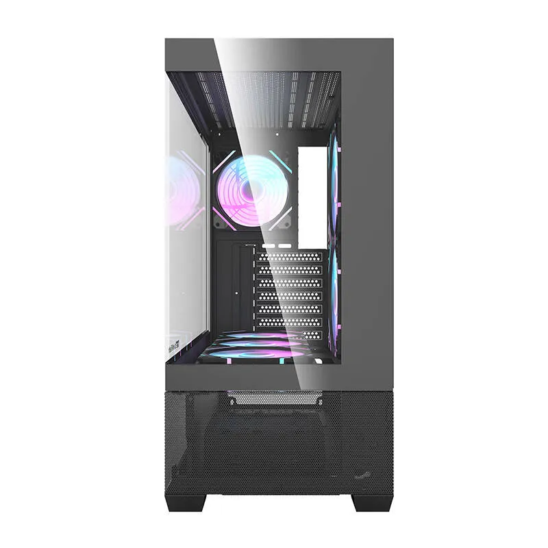 Darkflash DS900 AIR arvutikarp (must) + 6 ARGB ventilaatorit universaalsed