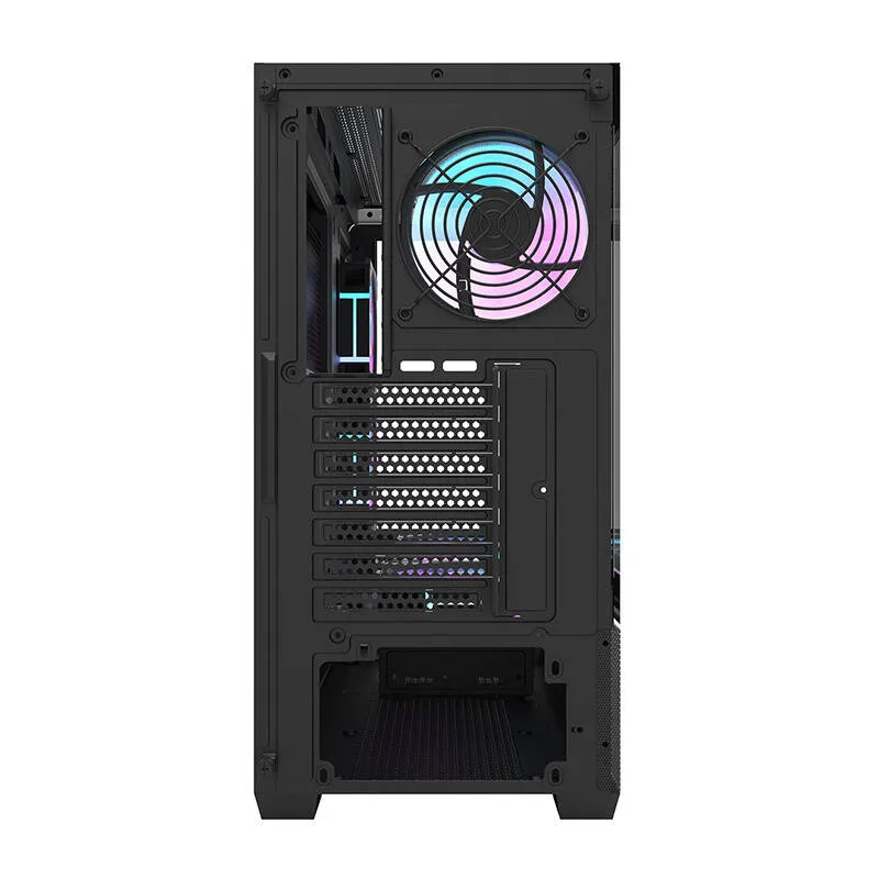 Darkflash DS900 AIR arvutikarp (must) + 6 ARGB ventilaatorit universaalsed