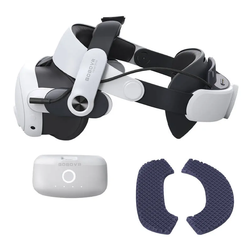 BOBOVR M3 Pro Peakaelari + Aku pakett Oculus Quest 3 / Quest 3S universaalne