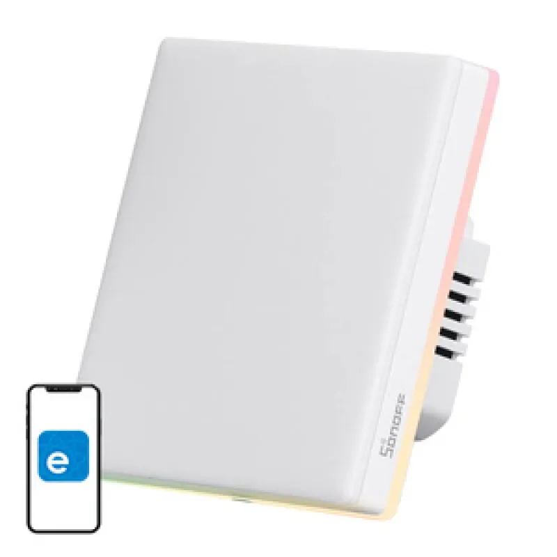 Smart Touch WiFi Seinalüliti Sonoff TX T5 1C (1-kanaliline) universaalne