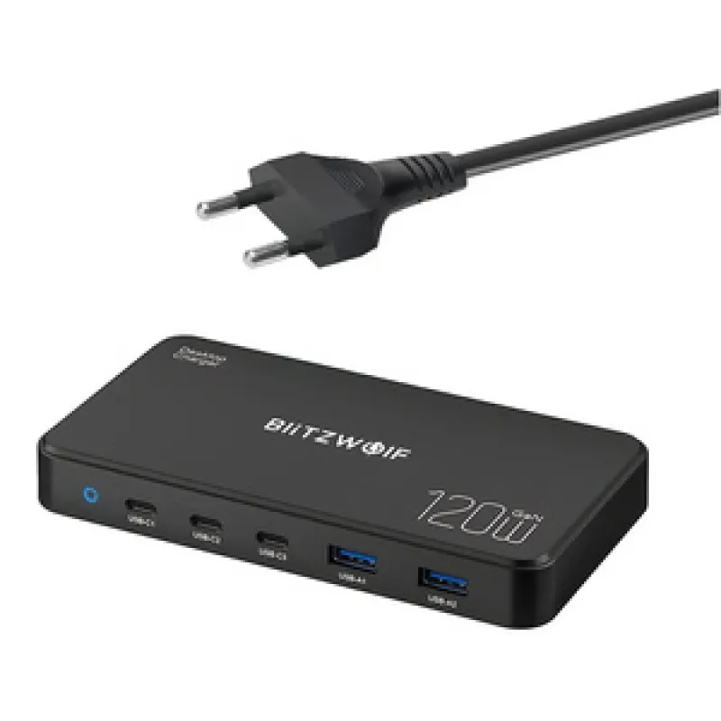 Laadimisjaam Blitzwolf BW-i100 5in1 120W universaal