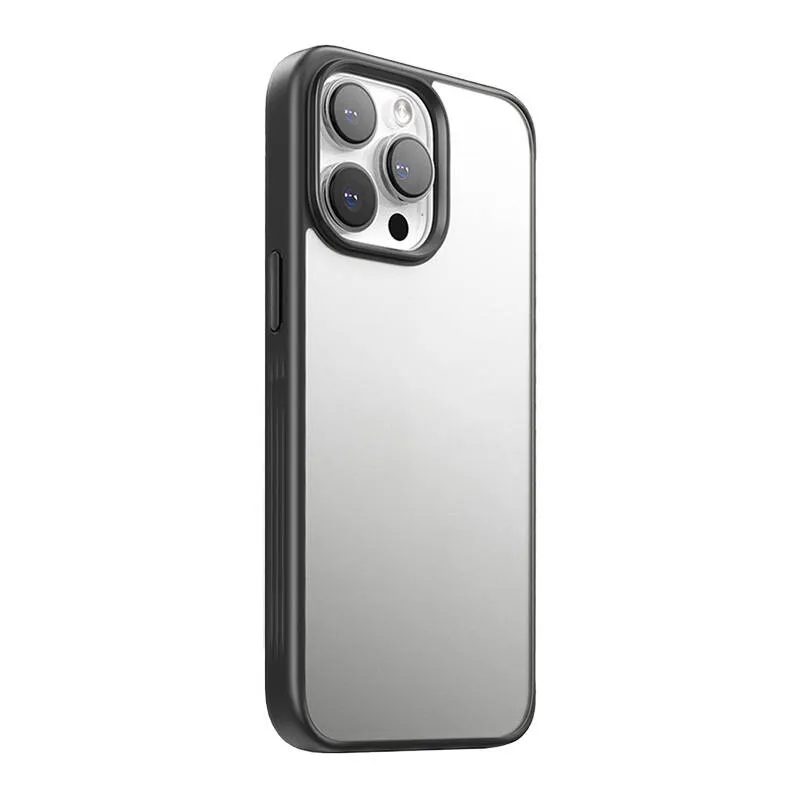 Kaitsekindlus iPhone 15 Pro jaoks Joyroom JR-15Q2 (matte must) universaalne