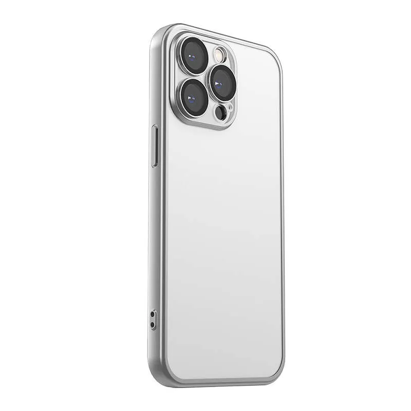 Kaitsev telefonikott Joyroom JR-15Q2 iPhone 15 Pro jaoks (matte hall) universaalne