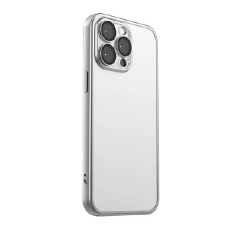 Kaitsev telefonikott Joyroom JR-15Q2 iPhone 15 Pro jaoks (matte hall) universaalne