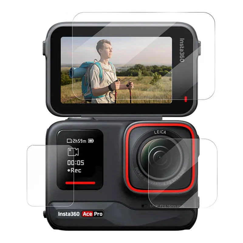 TELESIN karastatud klaas Insta360 Ace Pro / Ace kaamera universaalne