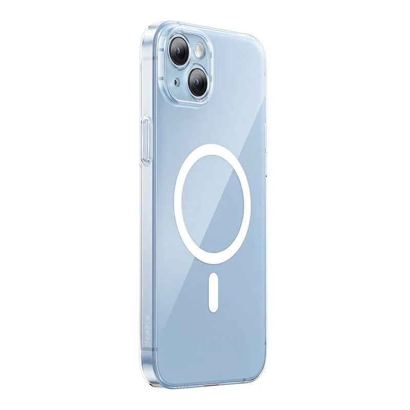 Baseus Kristall Series Magnetkahvel iPhone 14 Plus jaoks + universaalne karastatud klaas