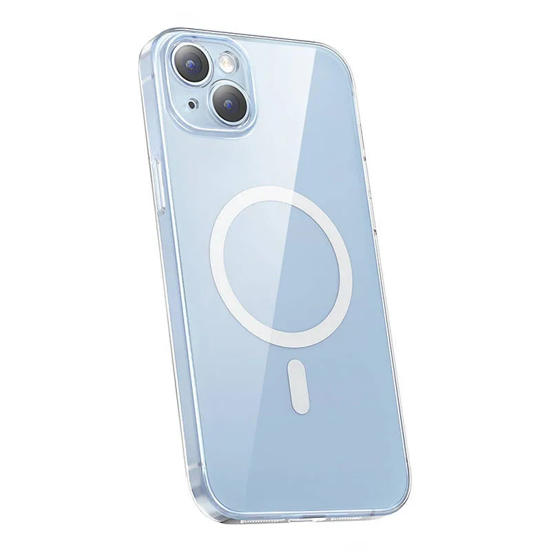 Baseus Kristall Series Magnetkahvel iPhone 14 Plus jaoks + universaalne karastatud klaas