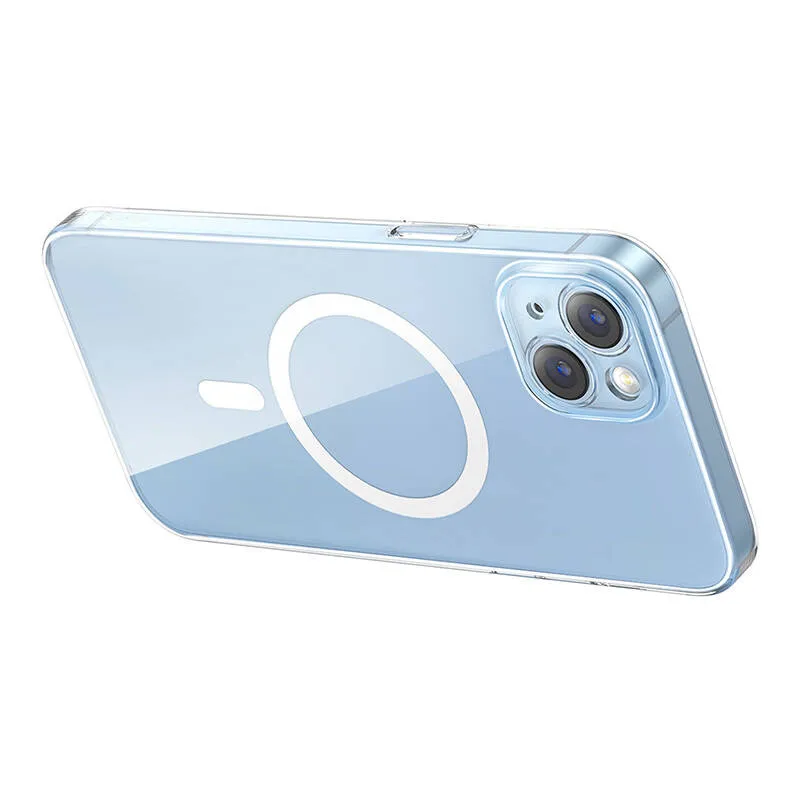 Baseus Kristall Series Magnetkahvel iPhone 14 Plus jaoks + universaalne karastatud klaas