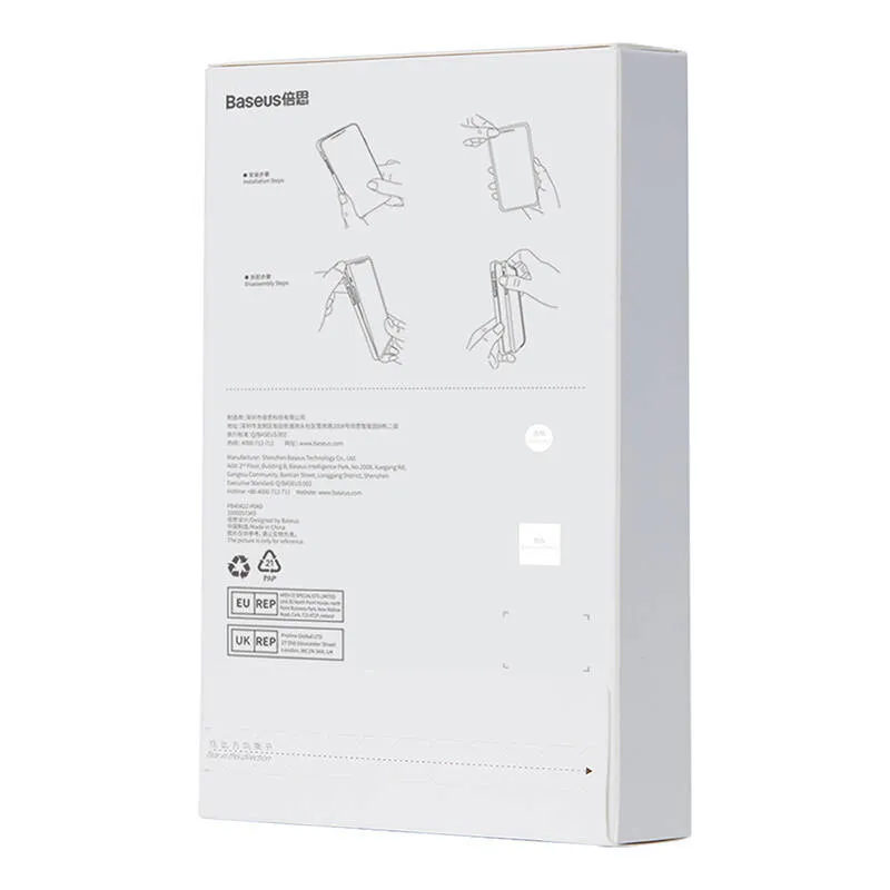 Baseus Kristall Series Magnetkahvel iPhone 14 Plus jaoks + universaalne karastatud klaas