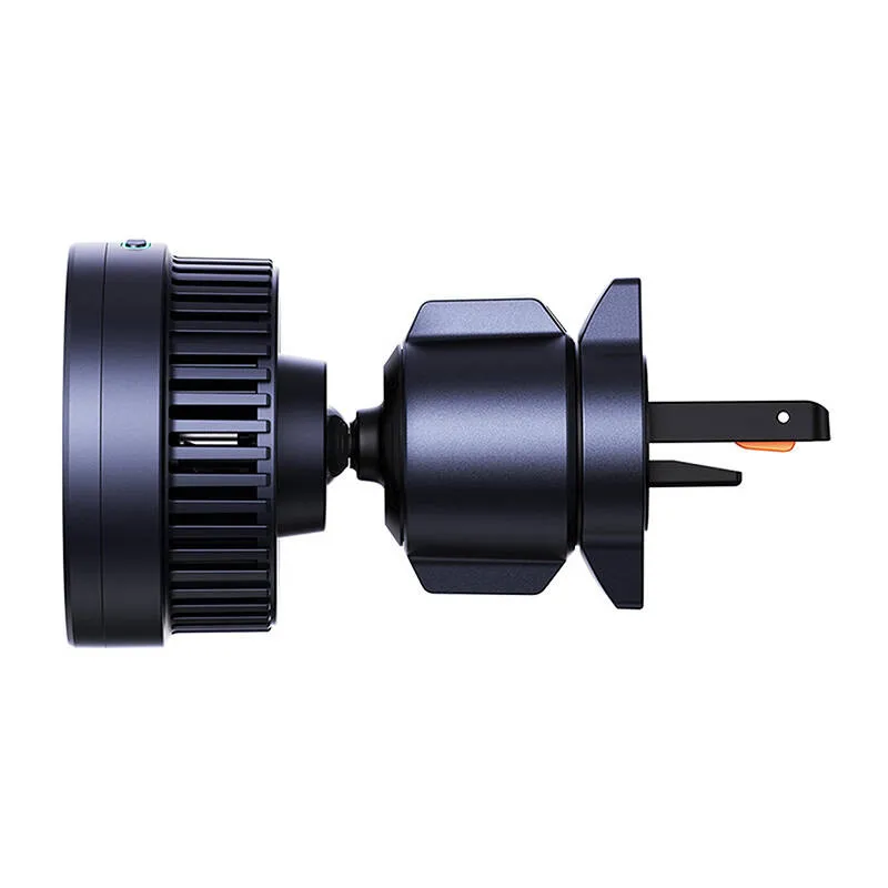 Baseus MagPro autohoidik 15W Qi2.0 induktiivlaadijaga (must) universaalne