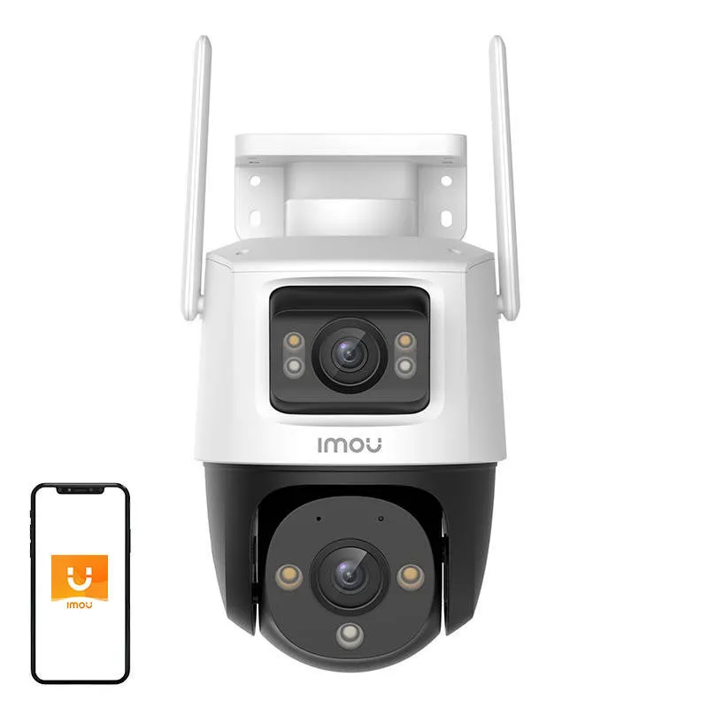 360° Välistingimustes WiFi-kaamera IMOU Cruiser Dual 8MP universaalne