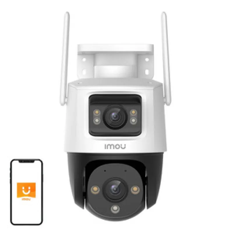 360° Välistingimustes WiFi-kaamera IMOU Cruiser Dual 8MP universaalne