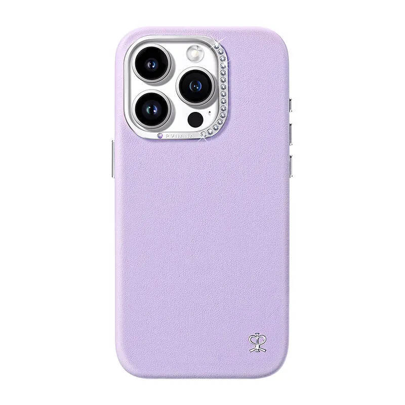 Joyroom PN-15F1 Tähetähega ümbris iPhone 15 Pro-le (lilla) universaalne