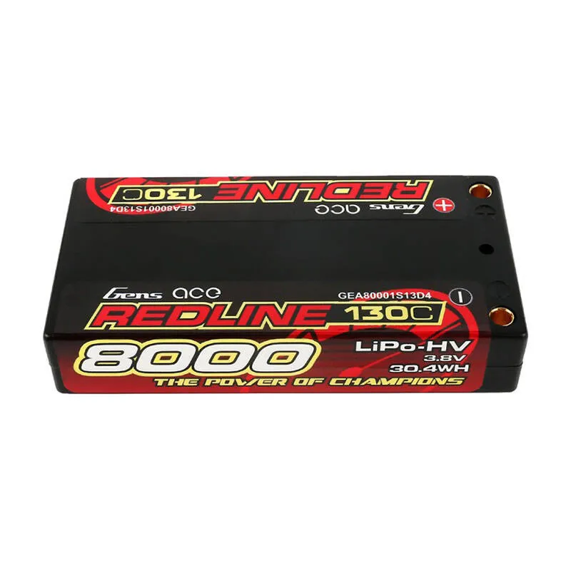 Lipo Aku GENS ACE 8000mAh 3,8V 1S2P 130C universaalne