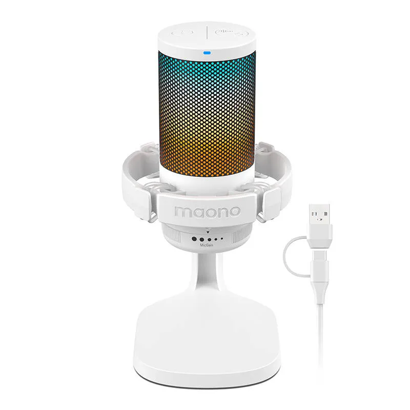 Maono DGM20 Mikrofon (valge) universaalne