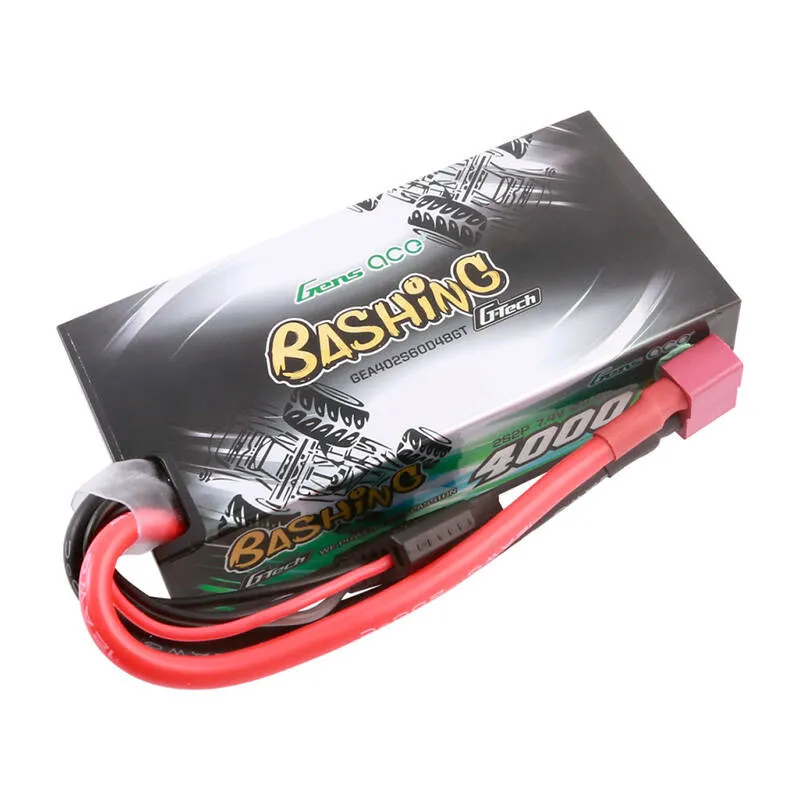 LiPo Gens Ace G-Tech 4000mAh 2S2P 7.4V 60C Aku komplekt universaalne