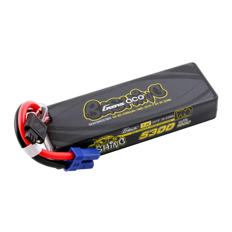 Gens ace G-Tech 5300mAh 7.4V 100C 2S1P Lipo EC5 universaalne