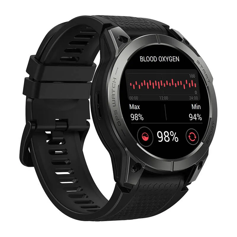 Zeblaze Stratos 3 Pro Nutikell (Must) universaalne