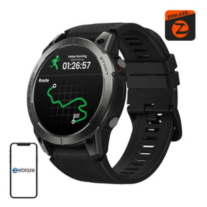 Zeblaze Stratos 3 Pro Nutikell (Must) universaalne