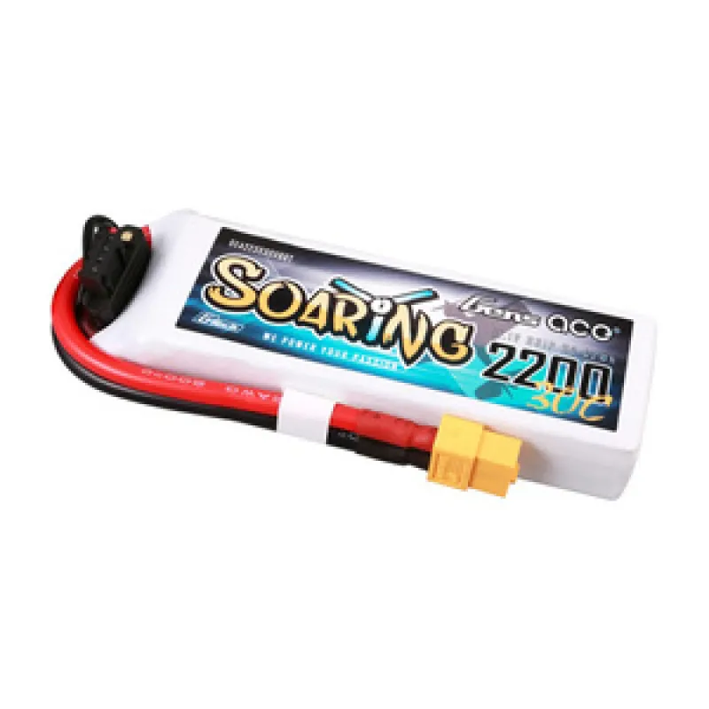 Gens ace G-Tech Soaring 2200mAh 11.1V 30C 3S1P Lipo Aku universaalne