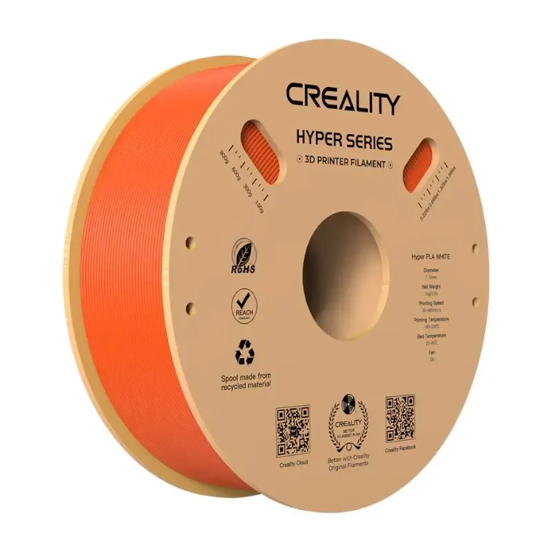 Hyper PLA filament Creality (Oranž) universaalne