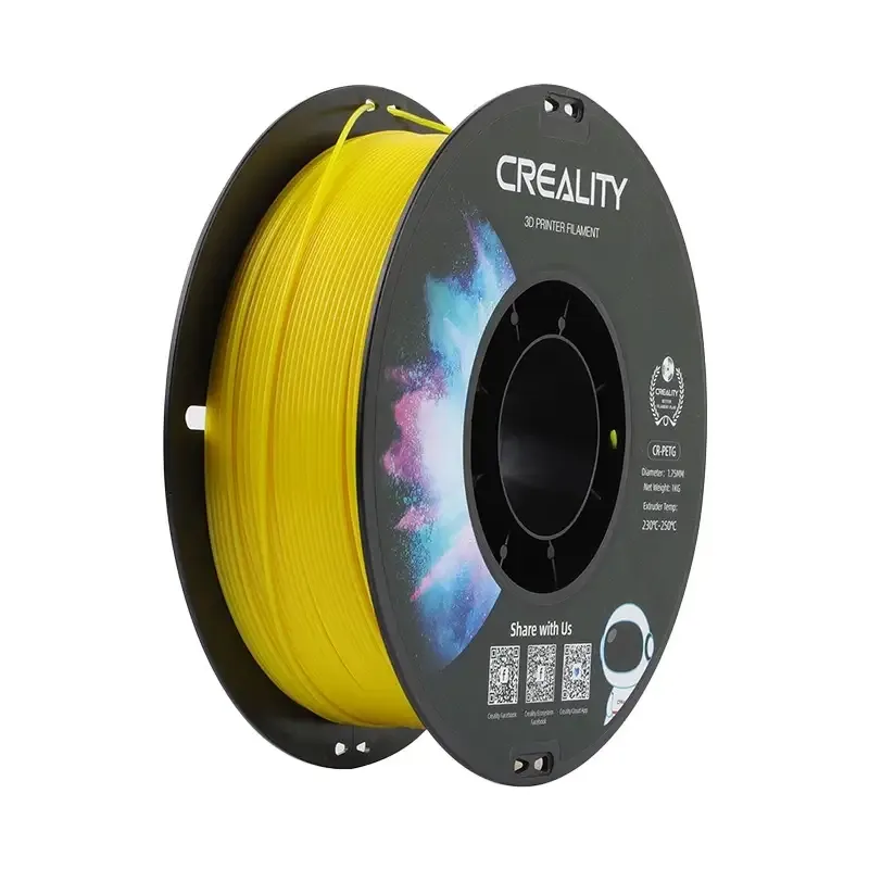 CR-PETG Filament Creality (Kollane) universaalne
