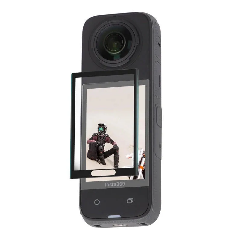 2 komplekti Sunnylife karastatud klaasist kaitsekiled Insta360 X4 universaalne