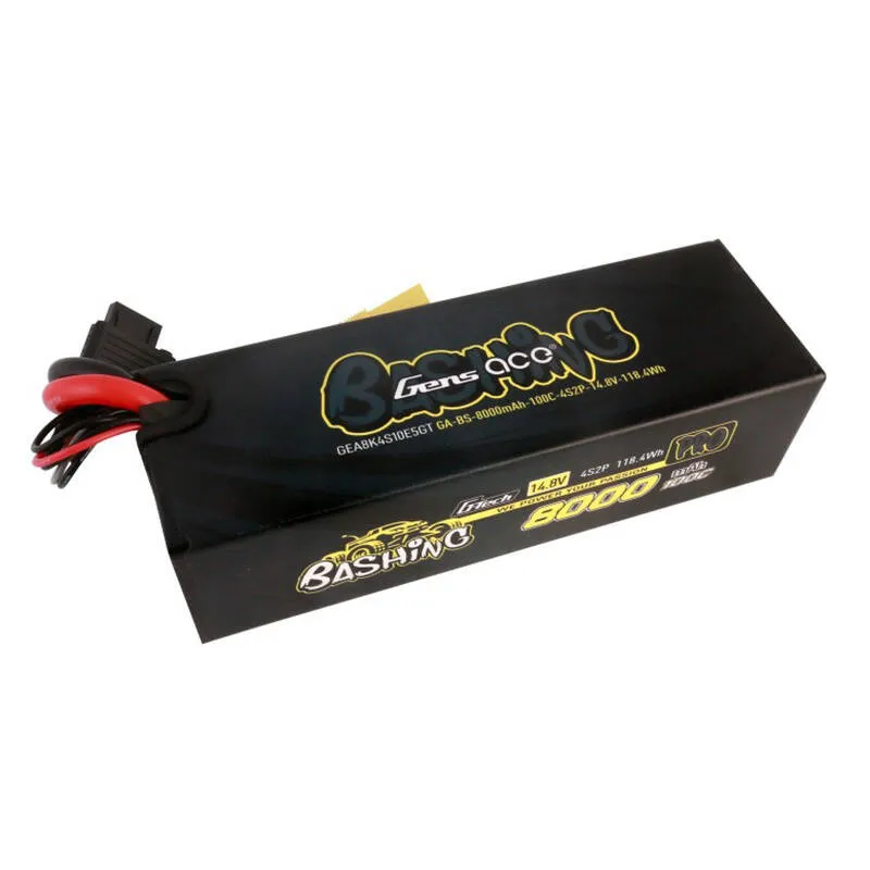 Gens ace 8000mAh 14.8V 100C 4S2P Lipo aku komplekt universaalne