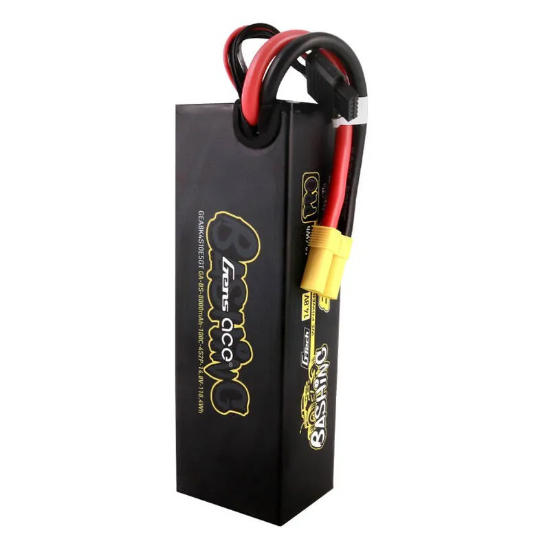Gens ace 8000mAh 14.8V 100C 4S2P Lipo aku komplekt universaalne