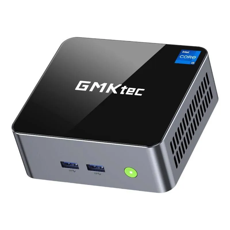 MINI PC GMKtec M3 Intel i5-12450H 32GB RAM + 1TB Must universaalne