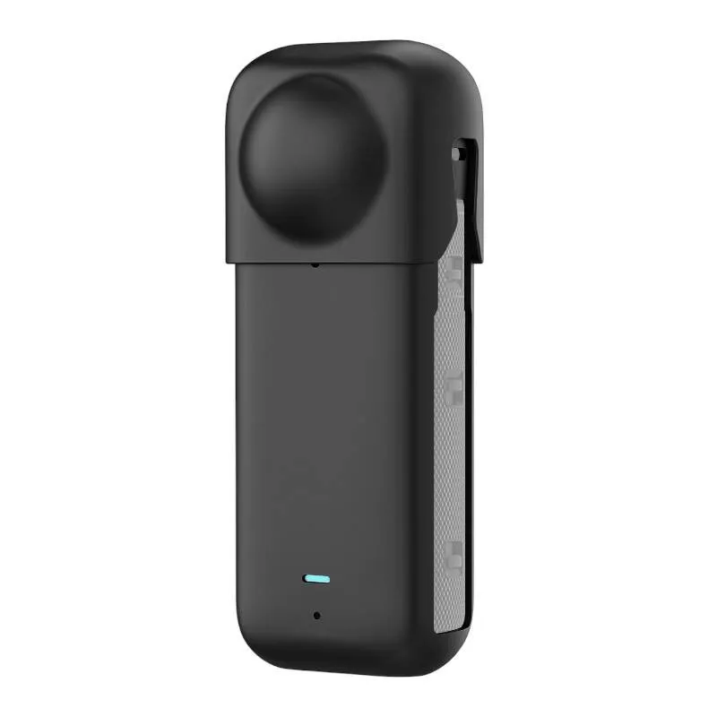 Silicone kaitsekott PULUZ Insta360 X4 jaoks (must) universaalne