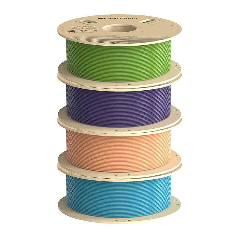 AnyCubic PLA filamentide komplekt (4 tk) universaalne
