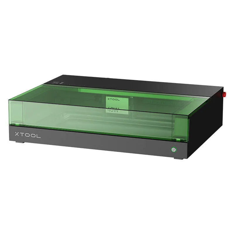 2-in-1 lasergraveerimismasin xTool S1 40W Basic (Must) universaalne