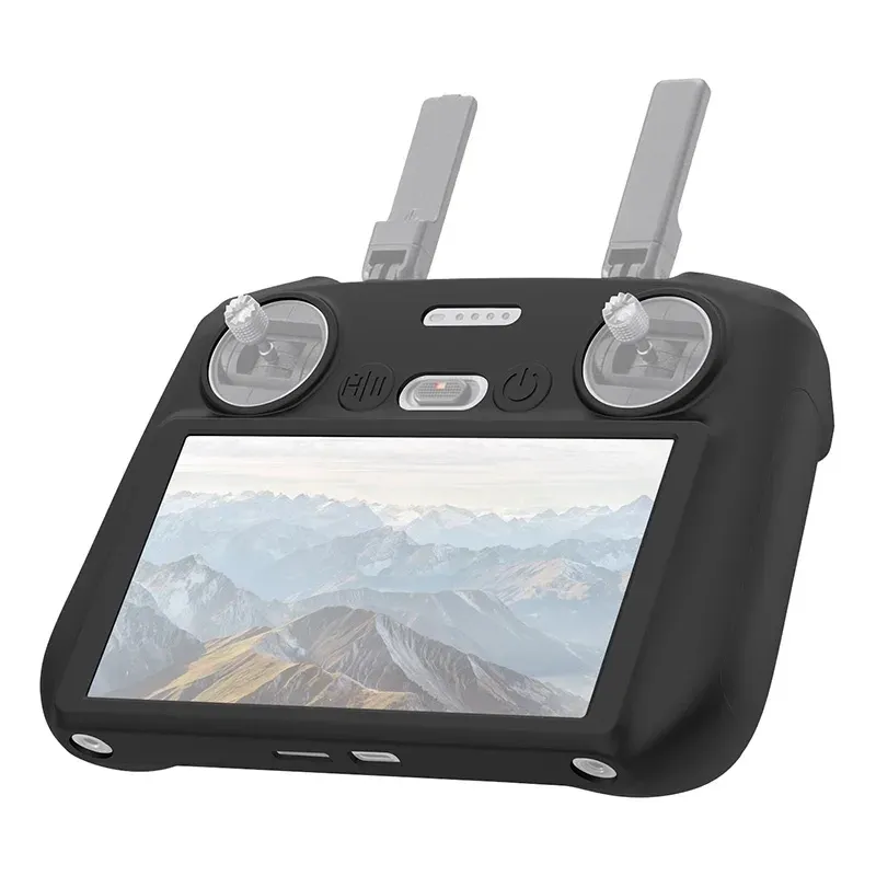 Silicone kaitsekott PULUZ DJI RC 2 jaoks (must) universaalne